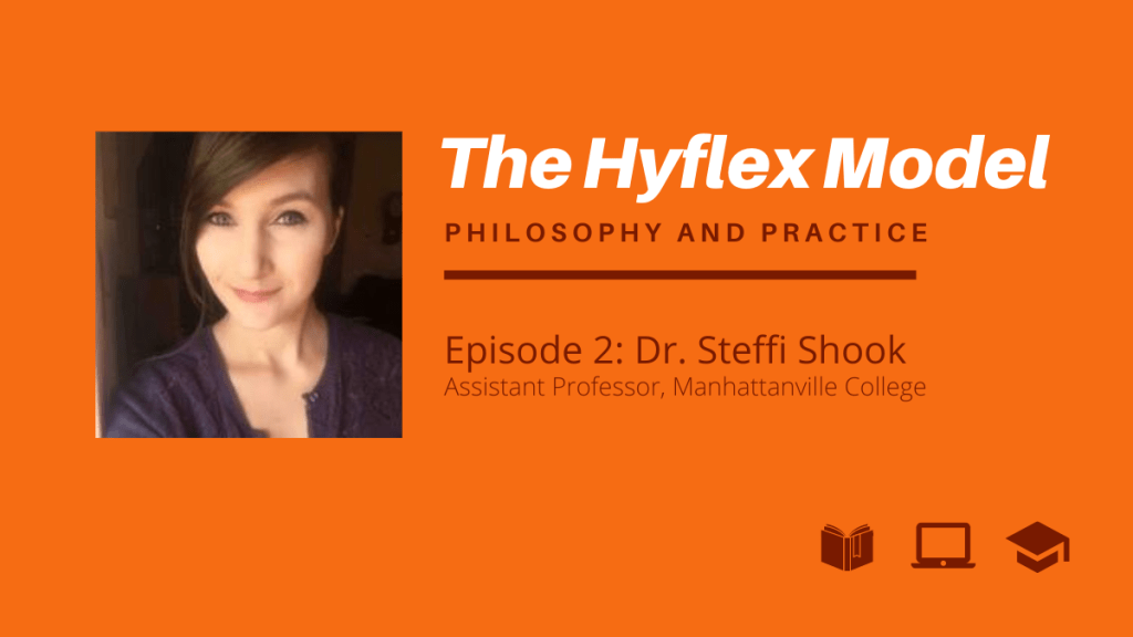 The Hyflex Model Philosophy and Practice Episode 2 Dr. Steffi Shook, Assistant Professor, Manhattanville College